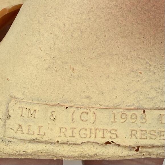 Vintage Laurel and Hardy Halloween Mask 1993 Oliver Hardy Larry Harmon Pictures - Picture 6 of 11